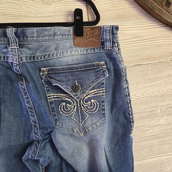 Affliction Distressed Cooper Jeans Mens SZ 40 - Picture 6 of 9